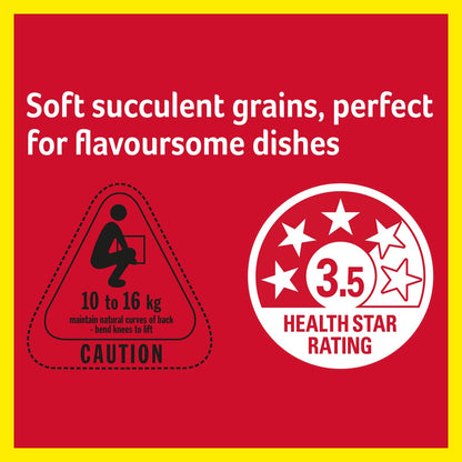 Sunrice White Rice Calrose Medium Grain 10kg