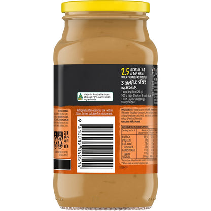 Kan Tong Peanut Satay Stir Fry Cooking Sauce 505g