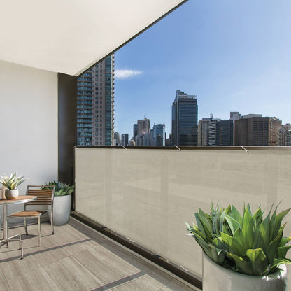 Pillar Balcony Screen - 0.9 x 6m - 85% UV