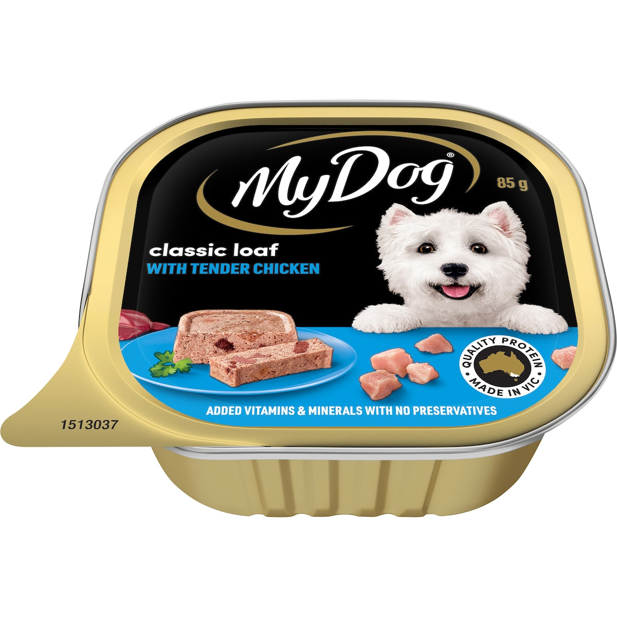 My Dog Adult Classic Loaf Tender Chicken Wet Food Tray 100g
