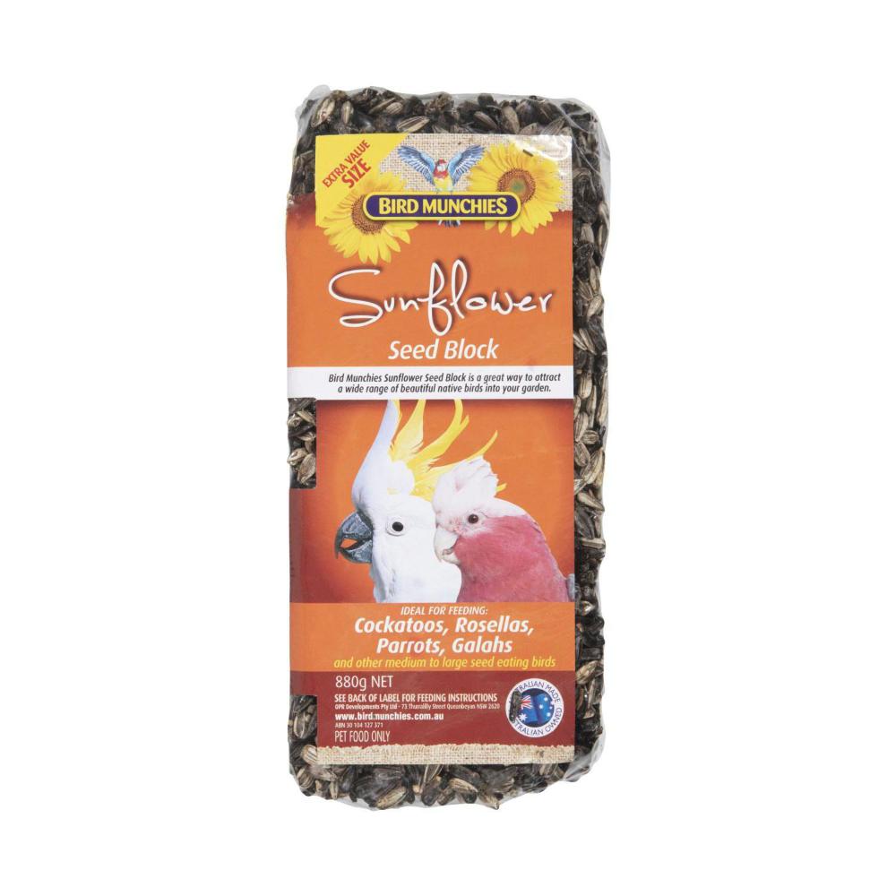 Bird Munchies Sunflower Block Bird Treat - 880g