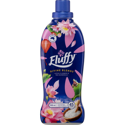 Fluffy Fabric Softener Concentrate Lotus & Sea Minerals 900ml
