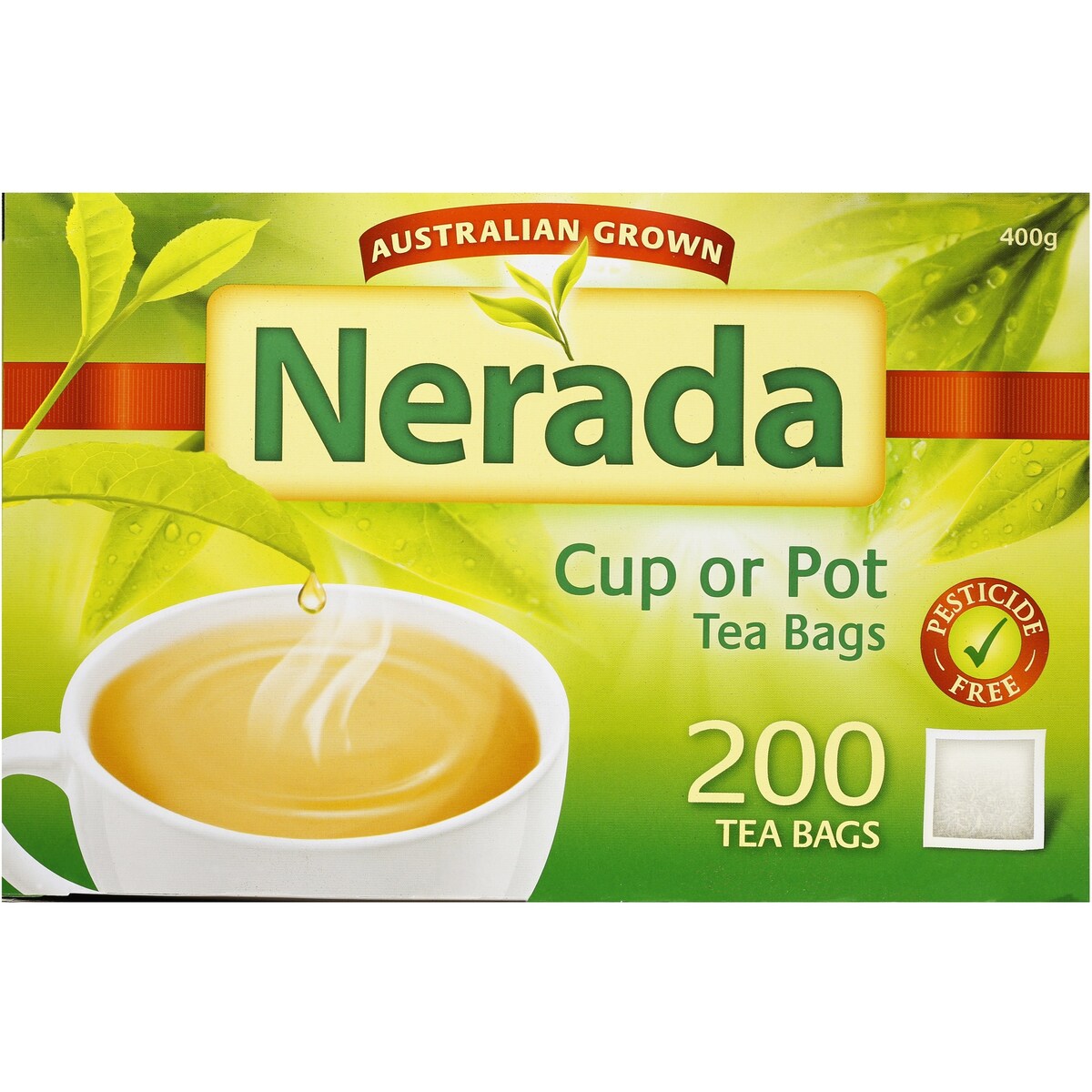 Nerada Tea Bags 200 Pack 400g