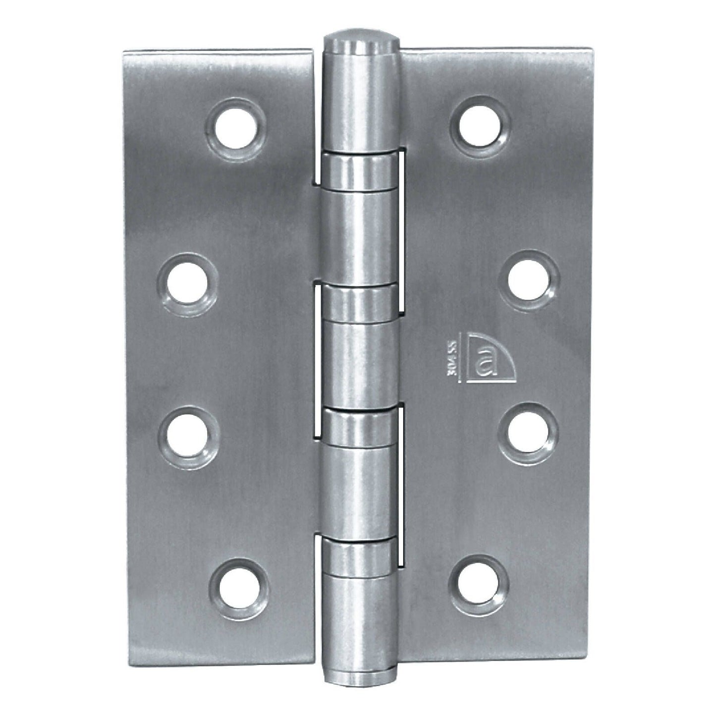 Austyle Heavy Duty Hinge - 100 x 75mm - Polished Stainless Steel - 2 Pack