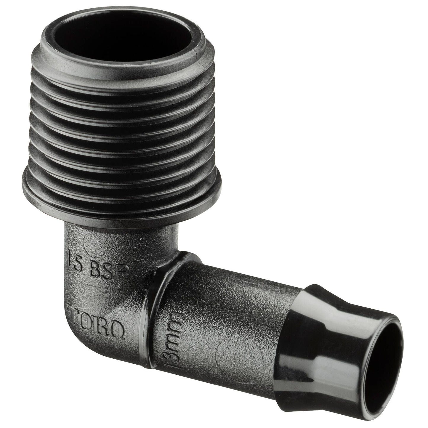 Toro Barbed Male Elbow - 13 x 15mm