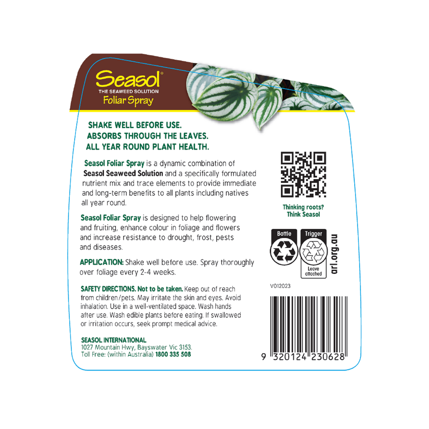 Seasol Foliar Spray - 750ml