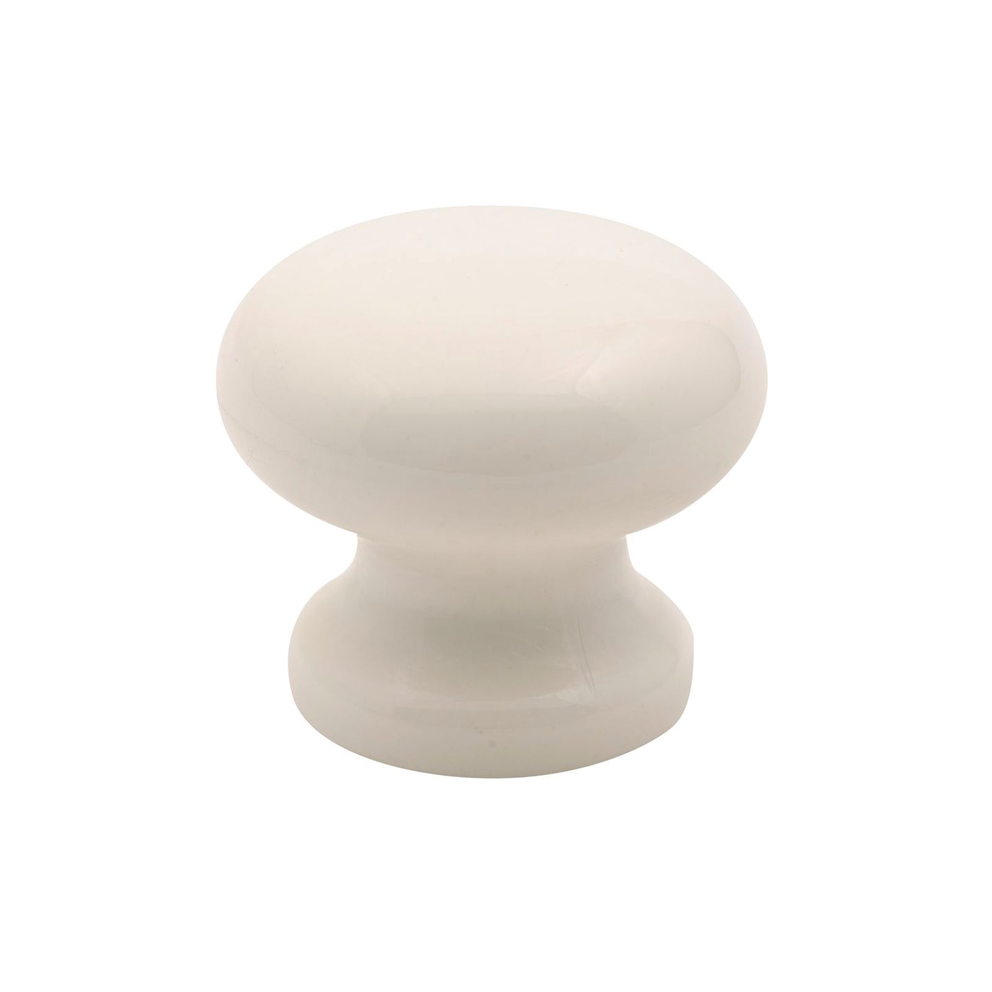 Prestige Knob - 40mm - Acrylic - Antique White