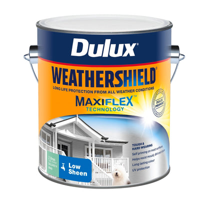 Dulux Weathershield Exterior Paint - 2L - Deep Low Sheen
