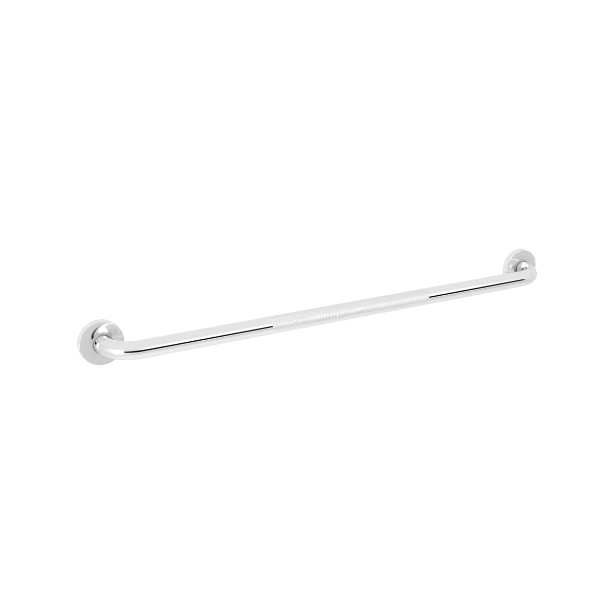 Evekare 900mm Grab Rail - Stainless Steel - Knurled Grip - 250kg Support