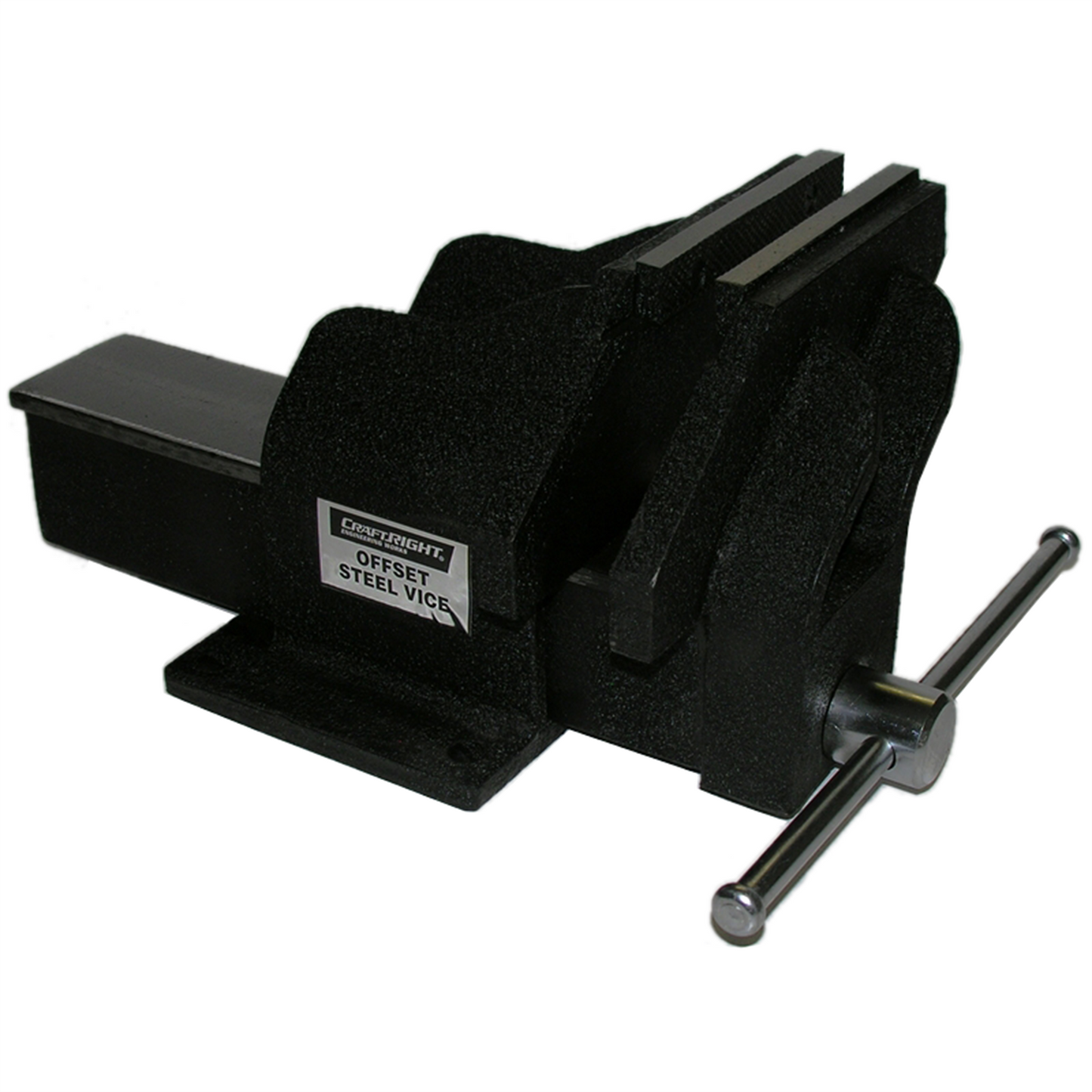 Craftright Offset Steel Vice - 150mm