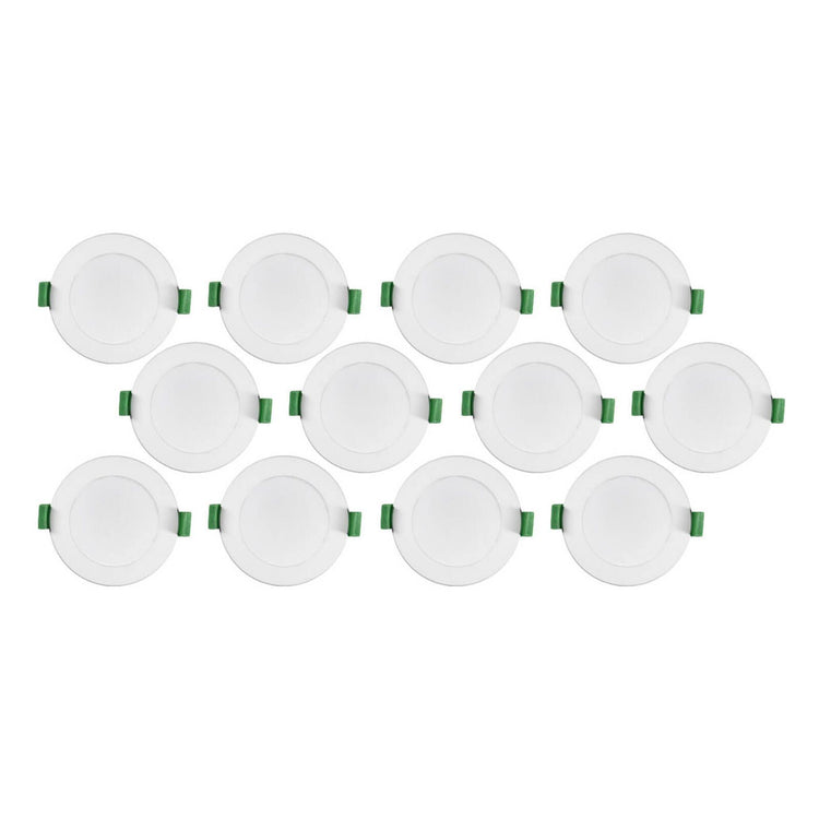Click 6w 70mm CCT LED Downlight 12 Pack