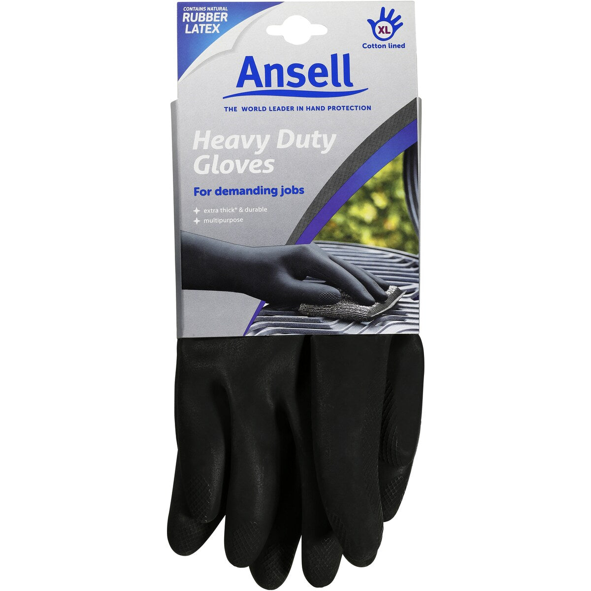 Vileda Ansell Heavy Duty Gloves X-Large Pair each