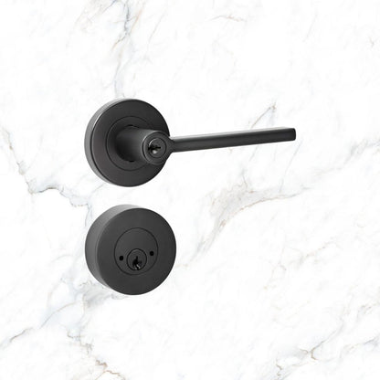 Lemaar Black Orba Security Set - 2 Piece - 65mm x 63mm x 120mm - Black