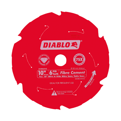 Diablo Fibre Cement Blade - 254mm