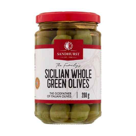 Sandhurst Sicilian Green Olives - 280g