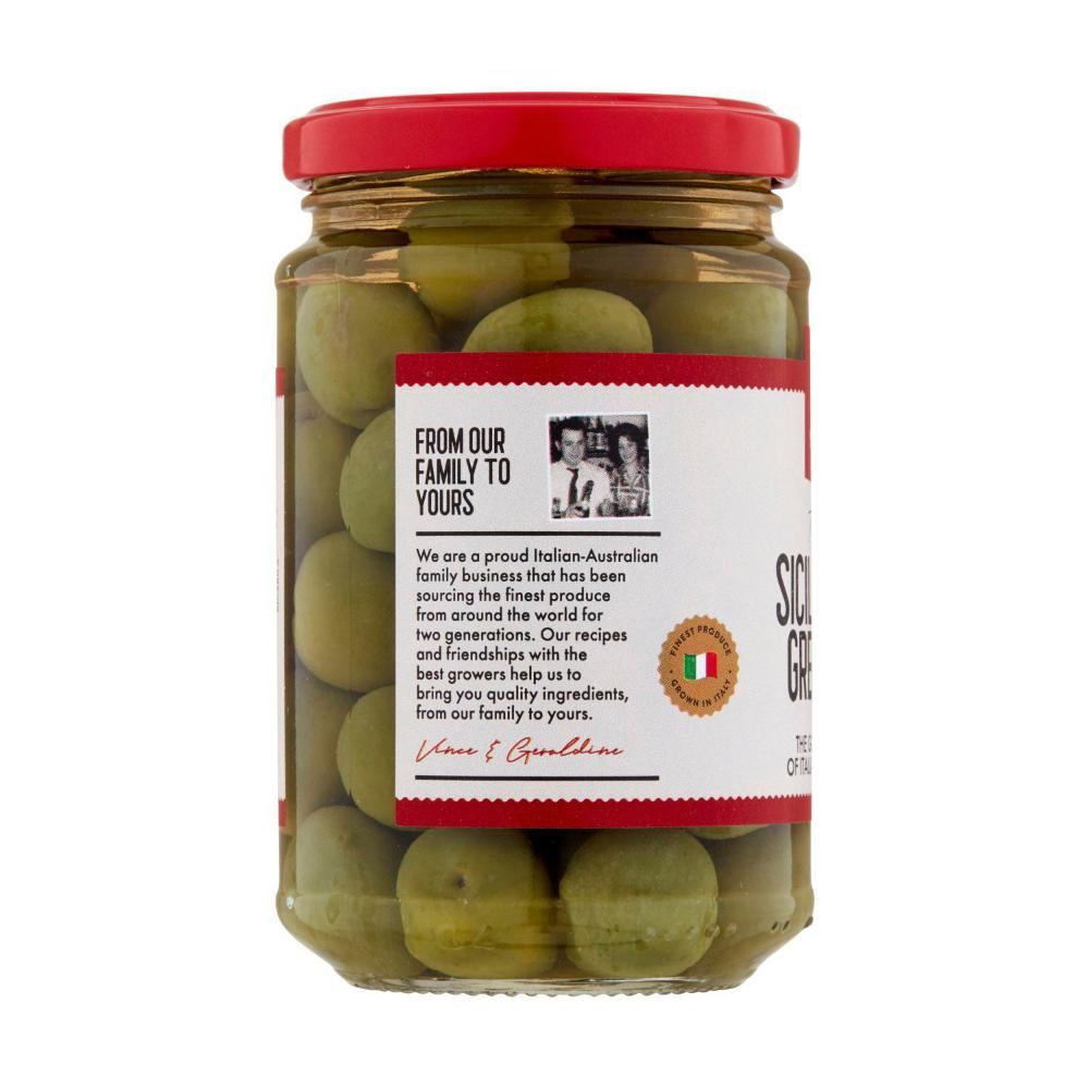 Sandhurst Sicilian Green Olives - 280g