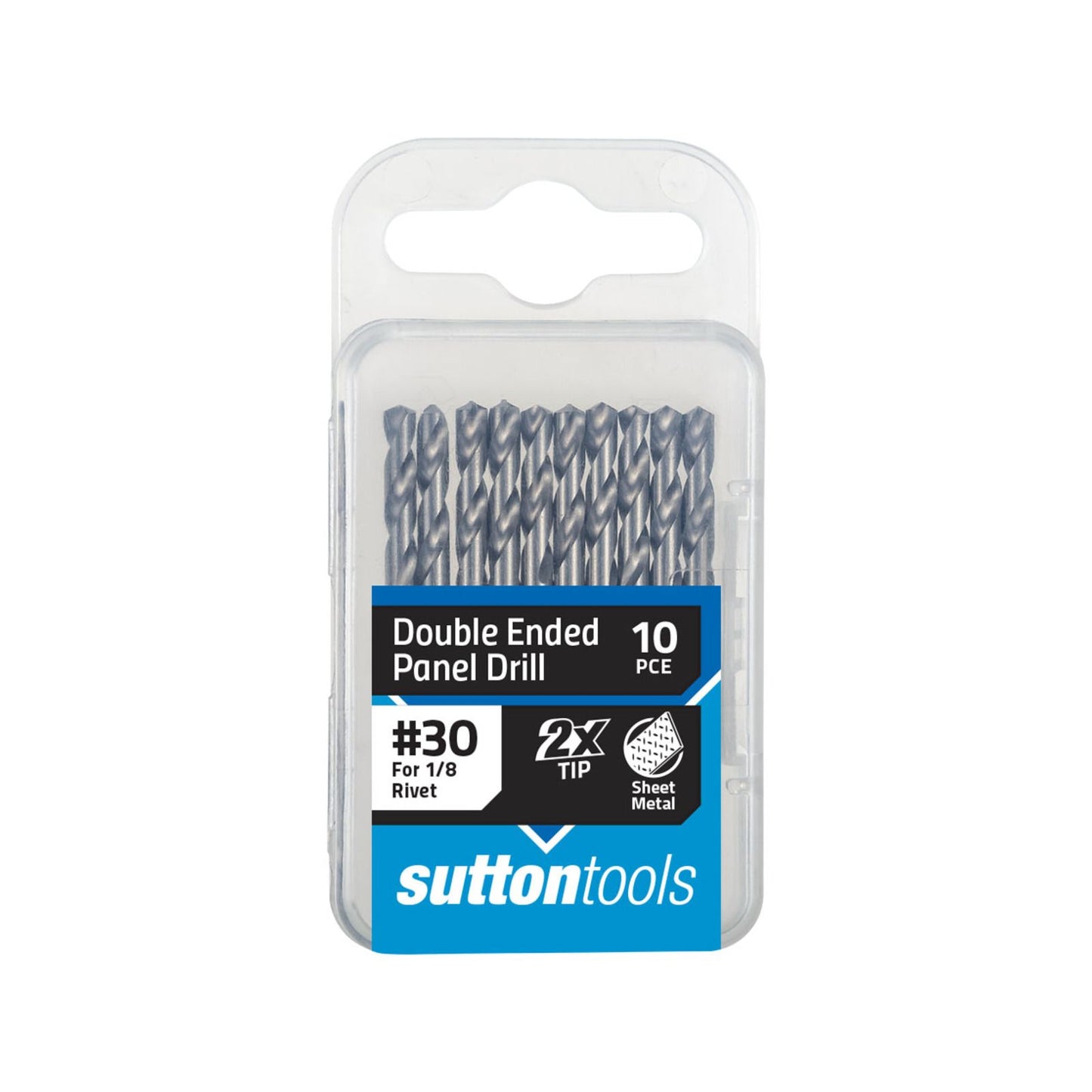Sutton Tools Double Ended Panel Drill Bit - No.30 - 10 Pack