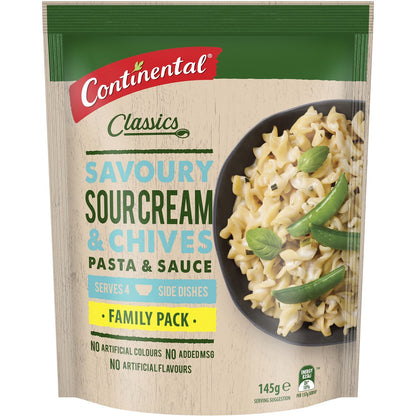 Continental Classics Pasta & Sauce Sour Cream & Chives 145 G