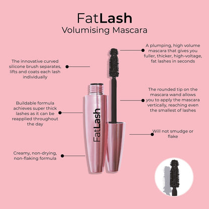 Mcobeauty Fatlash Voluminising Mascara Black 11ml