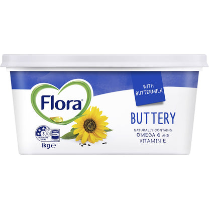 Flora Margarine Spread Buttery 1kg