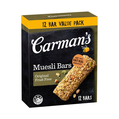 Carman's Original Muesli Bars 12 Pack - 540g