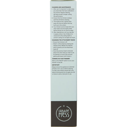 Urbane Mess 6 In 1 Trimmer Each