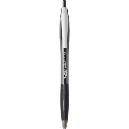 Bic Atlantis Retractable Ballpoint Pens Black 4 Pack