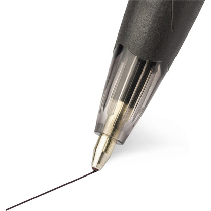 Bic Atlantis Retractable Ballpoint Pens Black 4 Pack