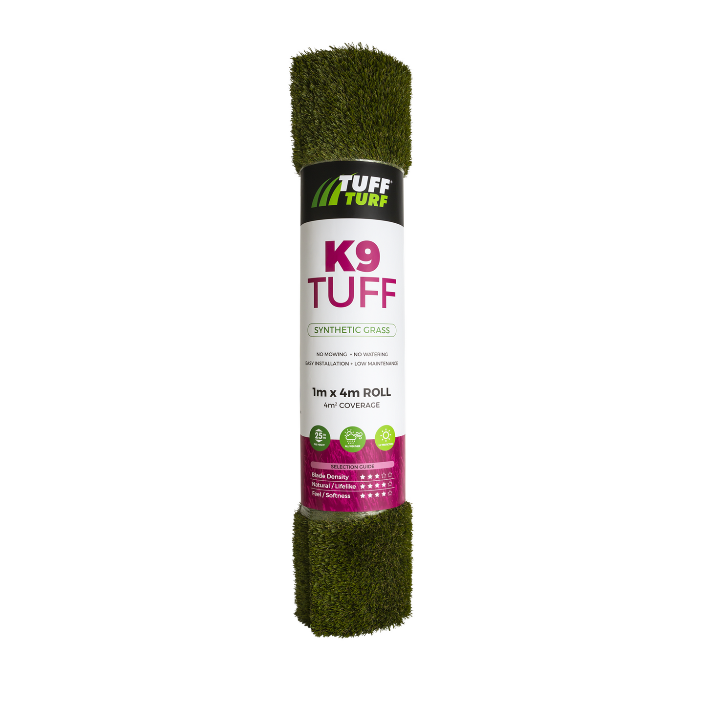Tuff Turf Synthetic Turf - 1 x 4m