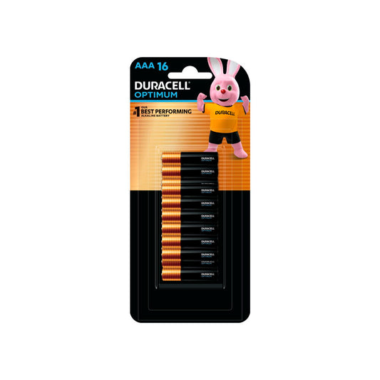Duracell Optimum AAA Alkaline Batteries - 16 Pack