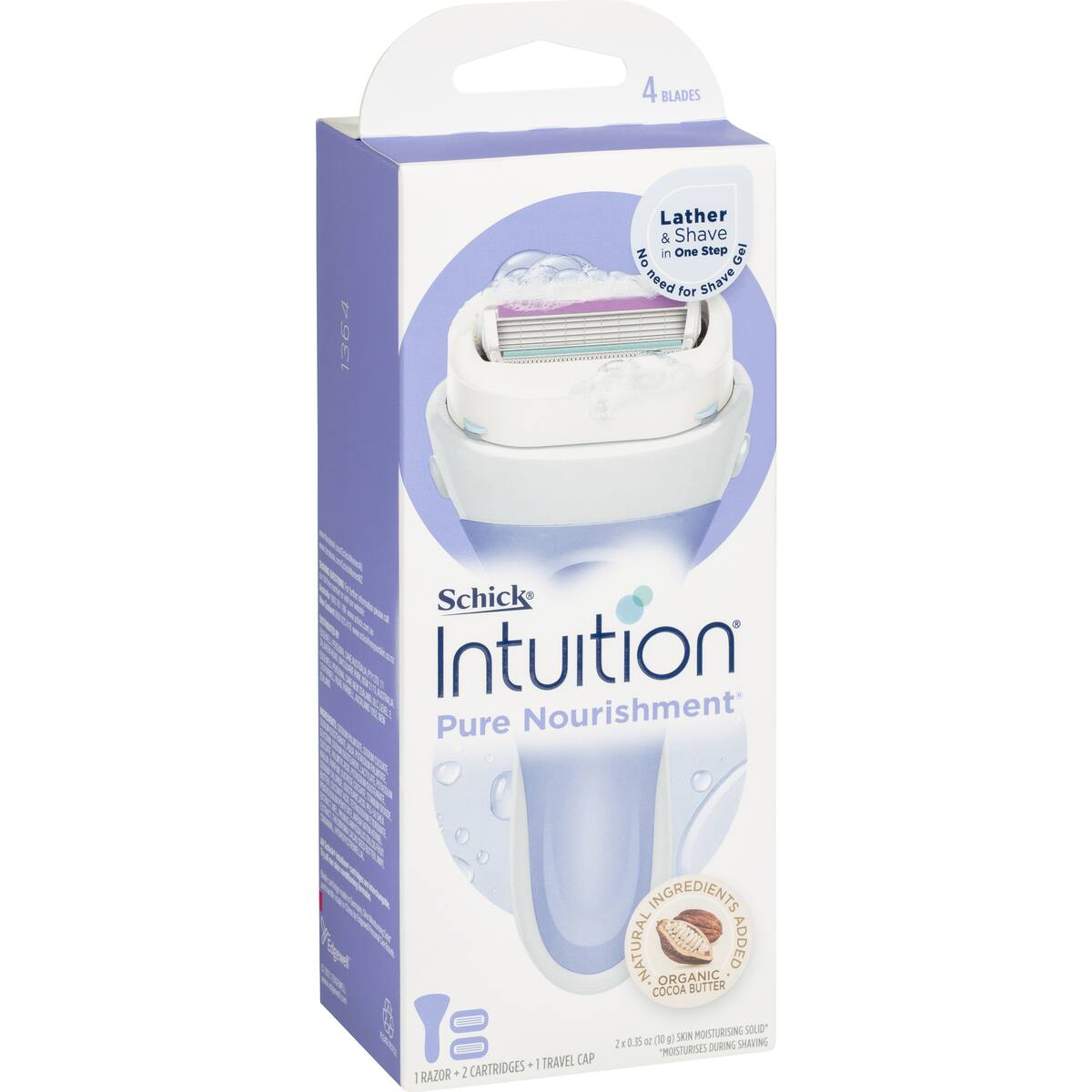 Schick Razor Intuition Pure Nourish Kit Each