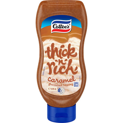 Cottees Thick n Rich Caramel Sauce Ice Cream Topping 575g