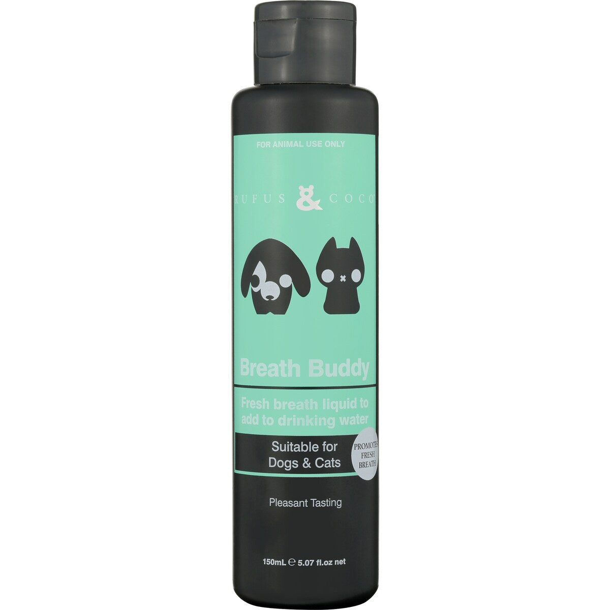 Rufus & Coco Dog Breath Buddy Water Additive 150ml