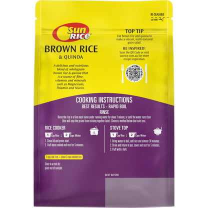 Sunrice Gluten Free Rice And Quinoa 750g
