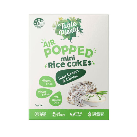 Table Of Plenty Table Of Plenty Popped Sharepack Sour Cream Chive - 60g