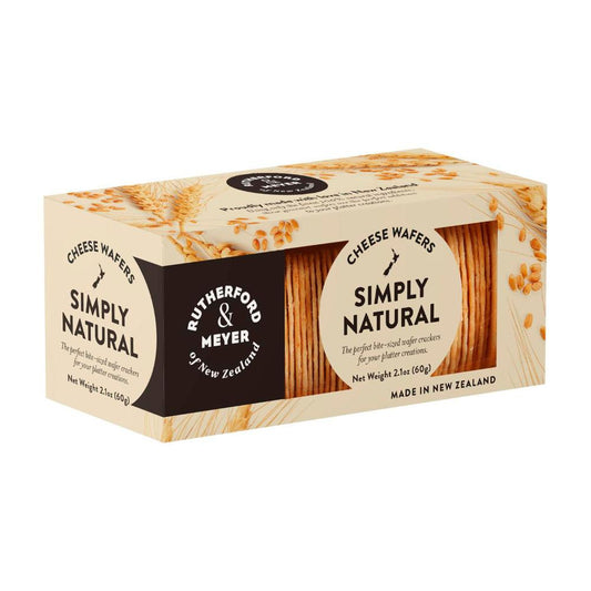 Rutherford & Meyer Gourmet Cheese Wafers Natural - 60g
