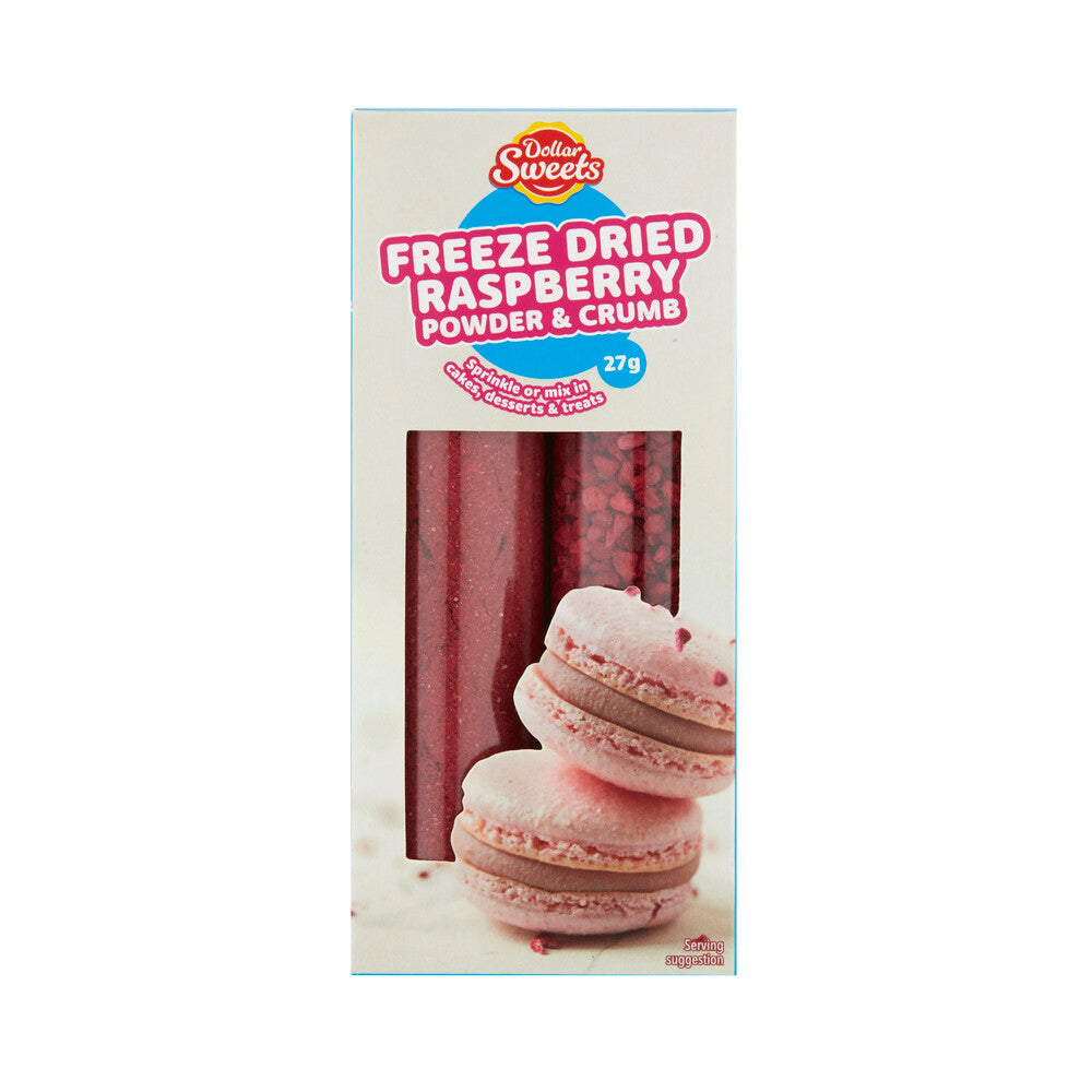 Dollar Sweets Freeze Dried Raspberry - 27g