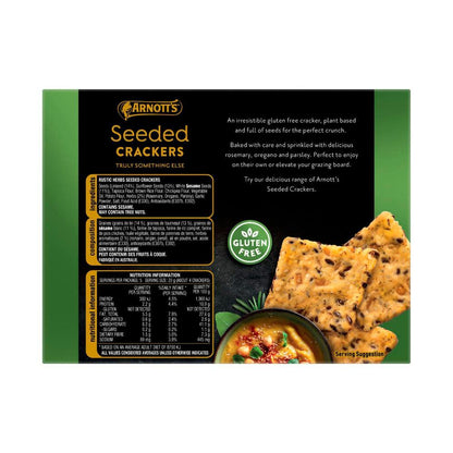 Arnott's Gold Label Seeded Crackers Herb - 100g