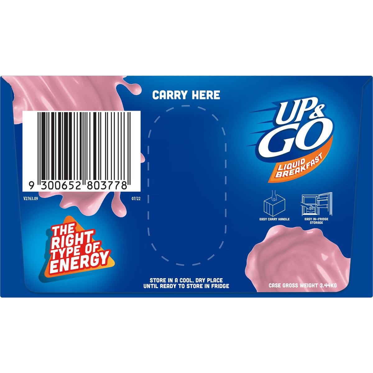 Sanitarium Up&Go Liquid Breakfast Strawberry 12 Pack