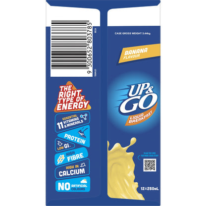 Sanitarium Up&Go Liquid Breakfast Banana 12 Pack