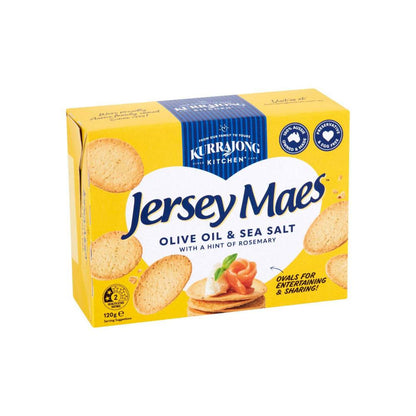 Kurrajong Jersey Maes Crackers - 120g