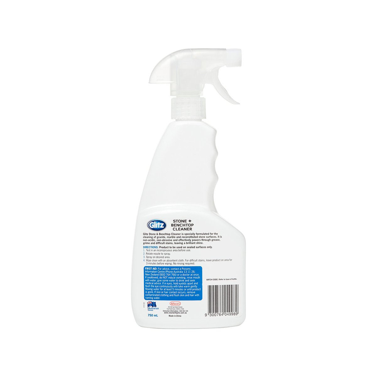 Glitz Stone Benchtop Cleaner - 750ml
