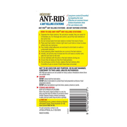 Combat Ant Rid Ant Bait - 4 pack