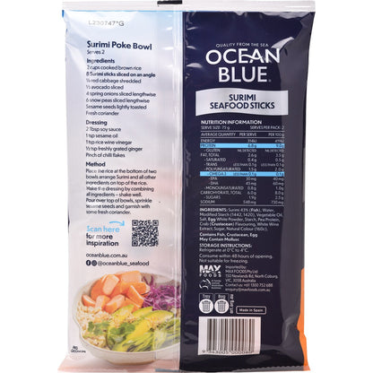 Ocean Blue Surimi Sea Sticks 150g
