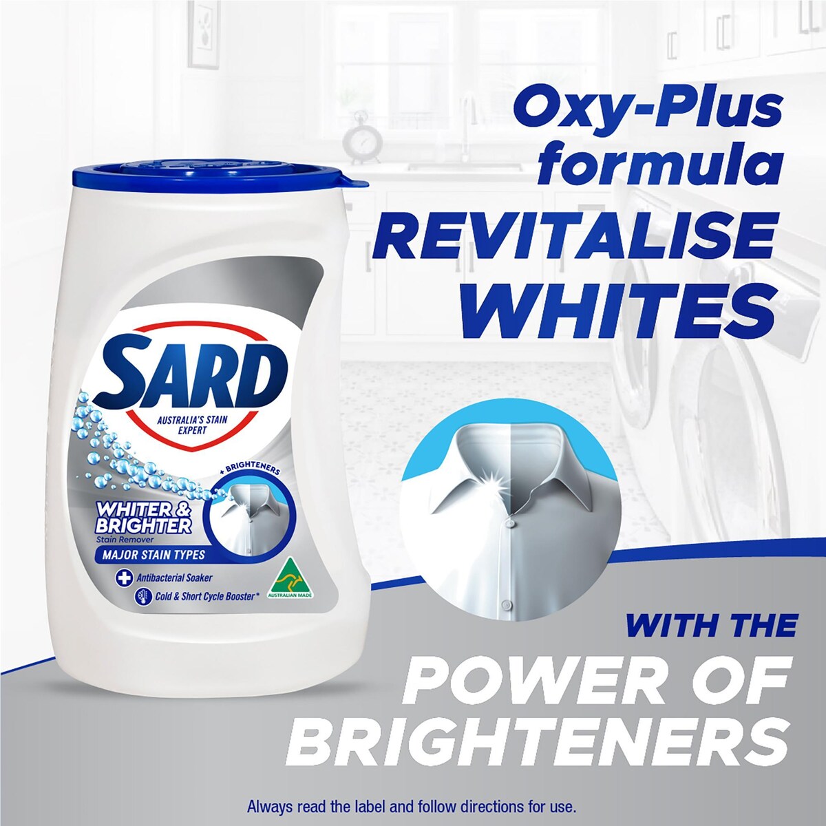 Sard Whiter & Brighter Stain Remover Powder Soaker 1kg