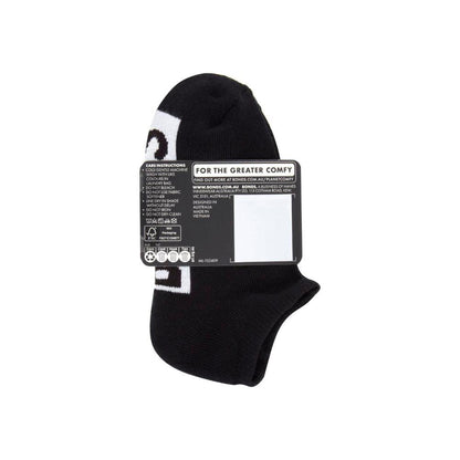 Bonds Kids Logo Low Cut 13-3 3 pack