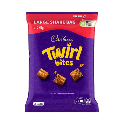 Cadbury Dairy Milk Twirl Chocolate Bites - 270g