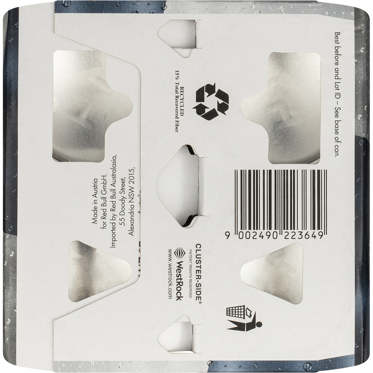 Red Bull Energy Drink Zero 250ml X 4 Pack