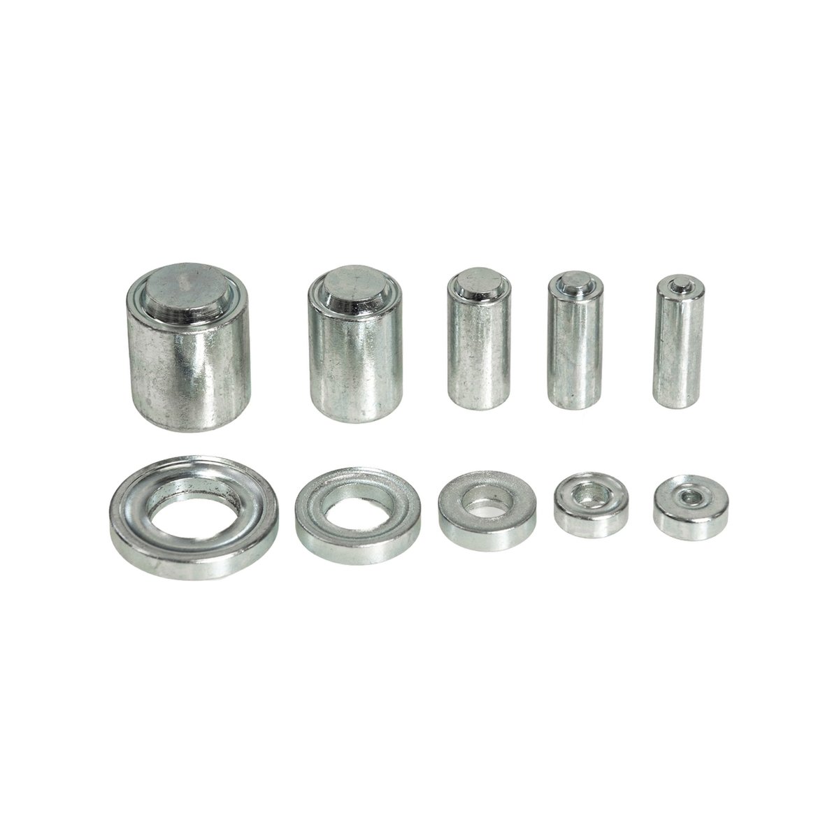Grunt Metal Grommet Punch Kit - 5mm 8mm 12mm 17mm - Strong Durable Accessory