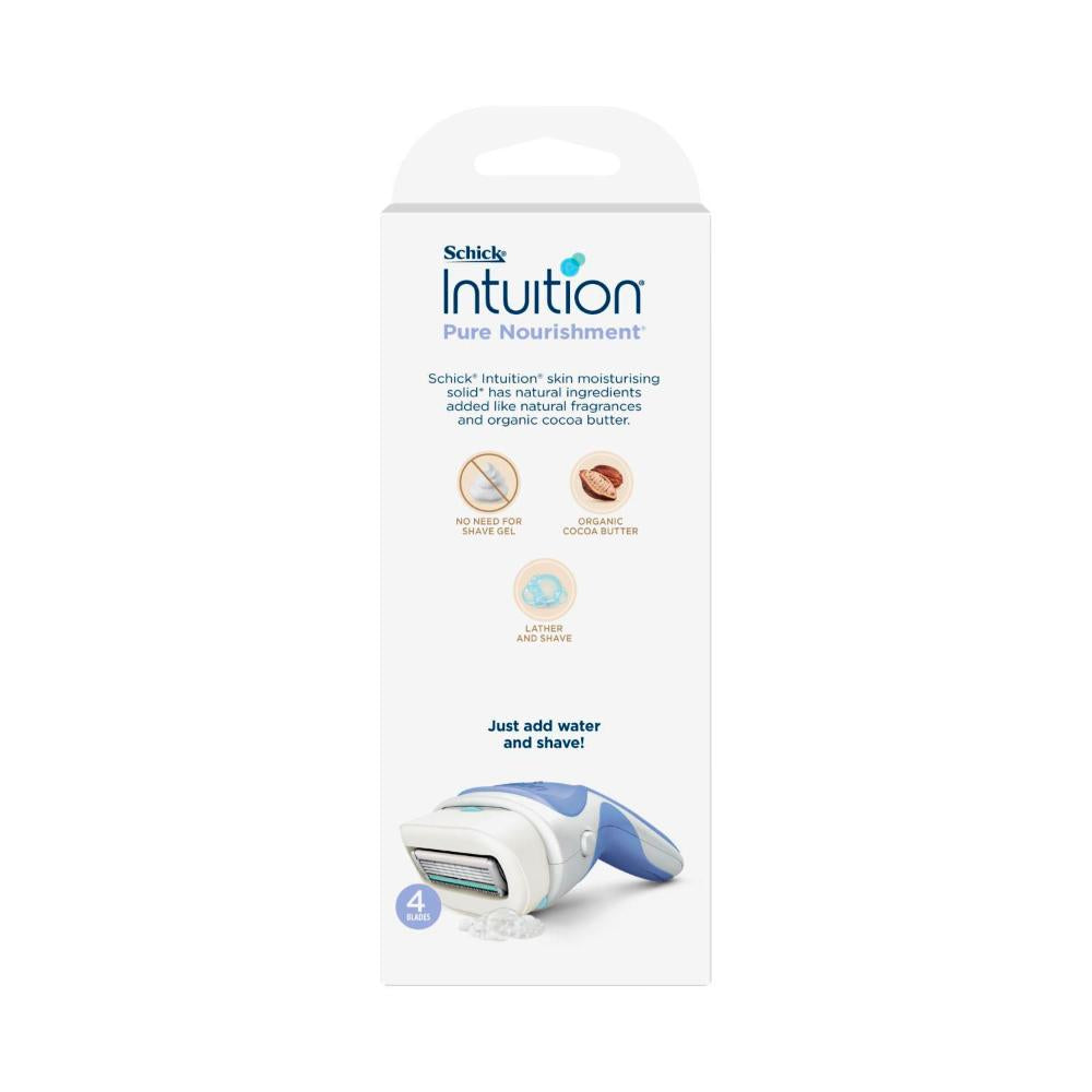 Schick Intuition Pure Nourishment Coconut Milk Razor Kit - 1 Each